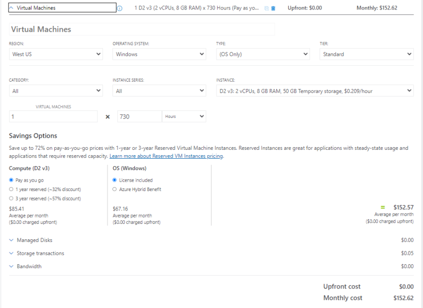 Microsoft Azure Cost Calculator Tool microsoft-azure-cost-calculator-tool